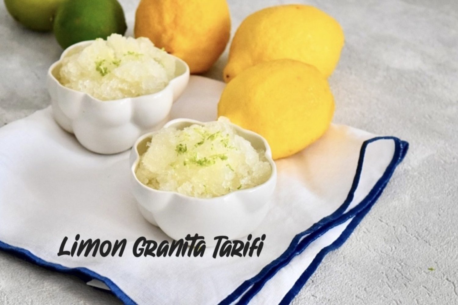 limon granita tarifi